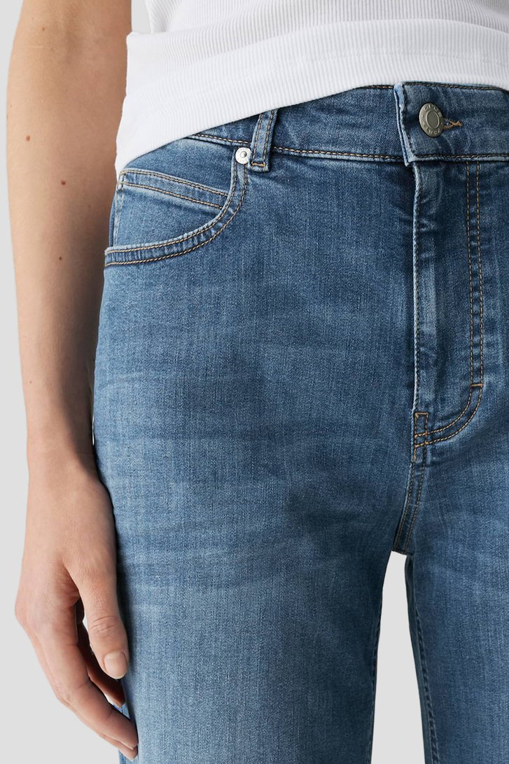 Extra foto 1 van Blauwe jeans - Straight fit door Opus pants voor Dames