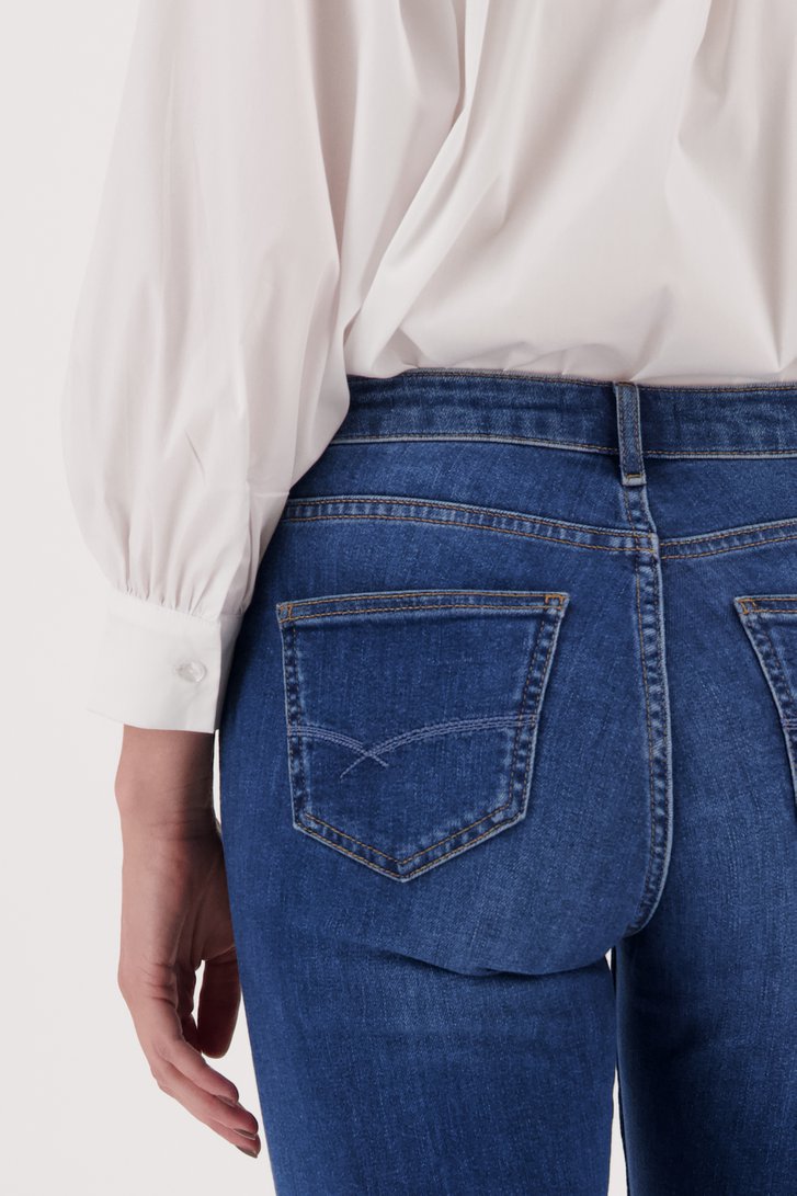 Blauwe jeans - Tammy - straight fit - L34 van Liberty Island Denim voor Dames