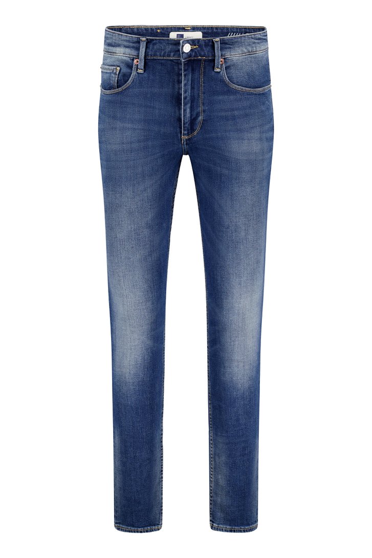 Blauwe jeans – Tim – slim fit – L34 van Liberty Island Denim voor Heren