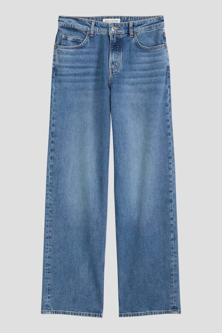 Productfoto 1 van Blauwe jeansbroek - Wide leg fit door Marc O'Polo voor Dames