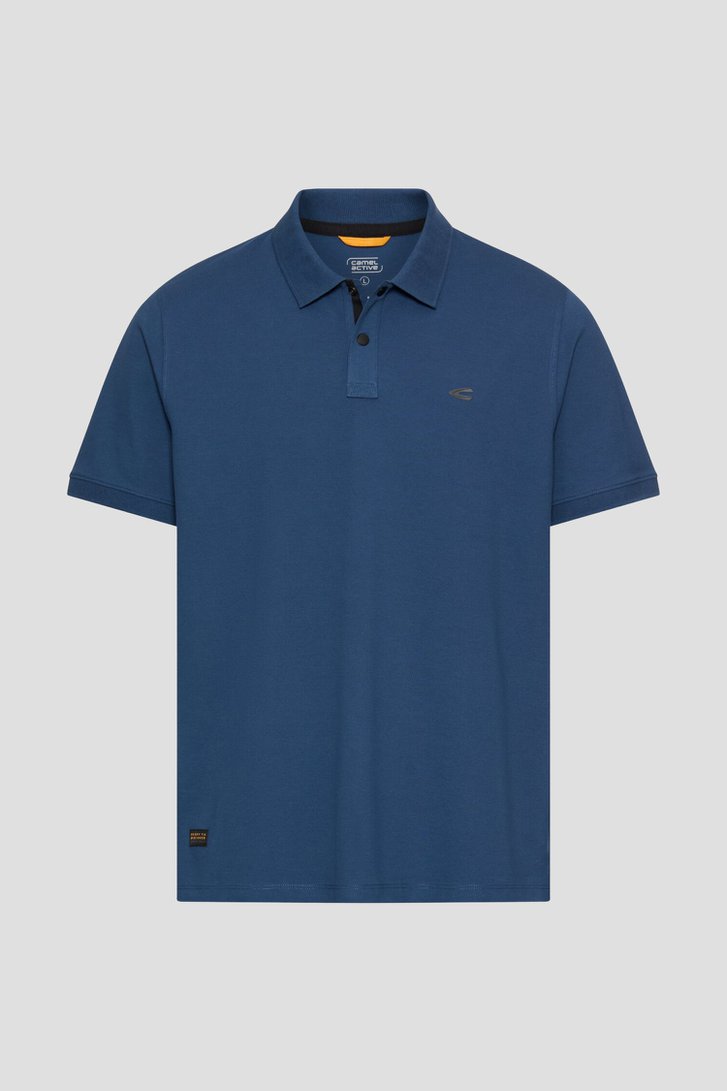 Productfoto 1 van Blauwe polo door Camel active voor Heren