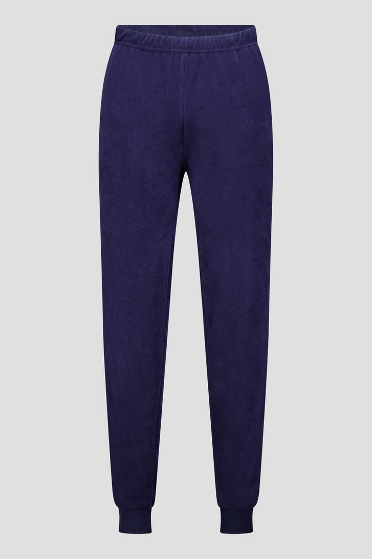 Productfoto 3 van Blauwe pyjamaset in badstof door Liberty Island voor Heren