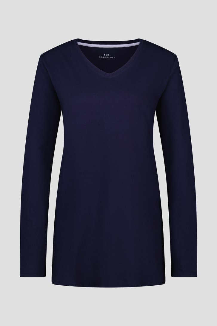 Blauwe pyjamaset met paisley print van Götzburg voor Dames