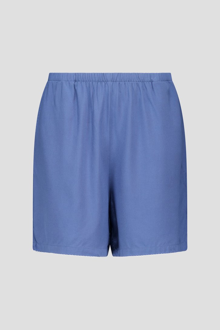 Blauwe pyjamaset met short van Liberty Island voor Dames