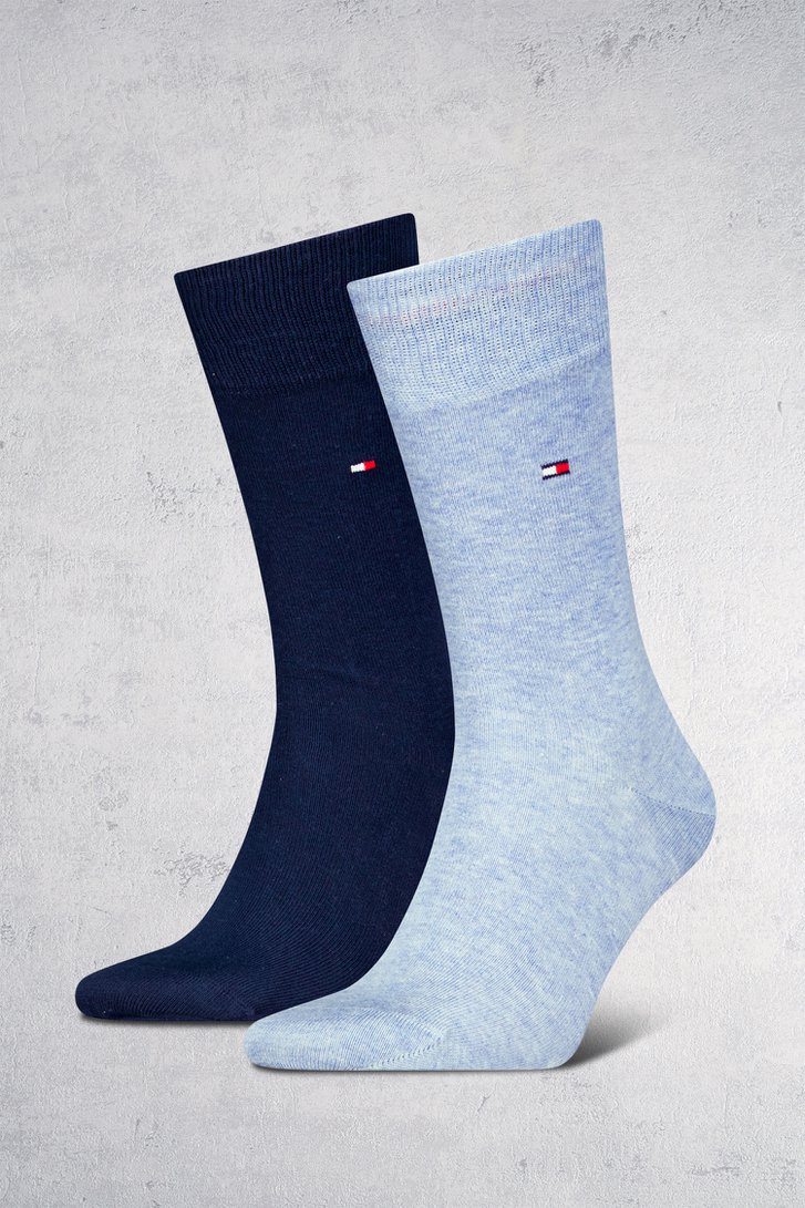 Blauwe sokken - 2 paar van Tommy Hilfiger voor Heren