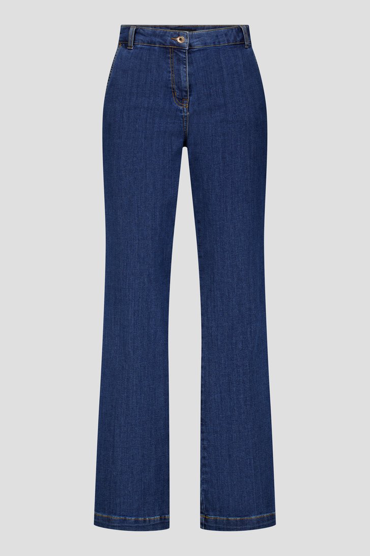 Productfoto 1 van Blauwe straight fit jeans door Claude Arielle voor Dames