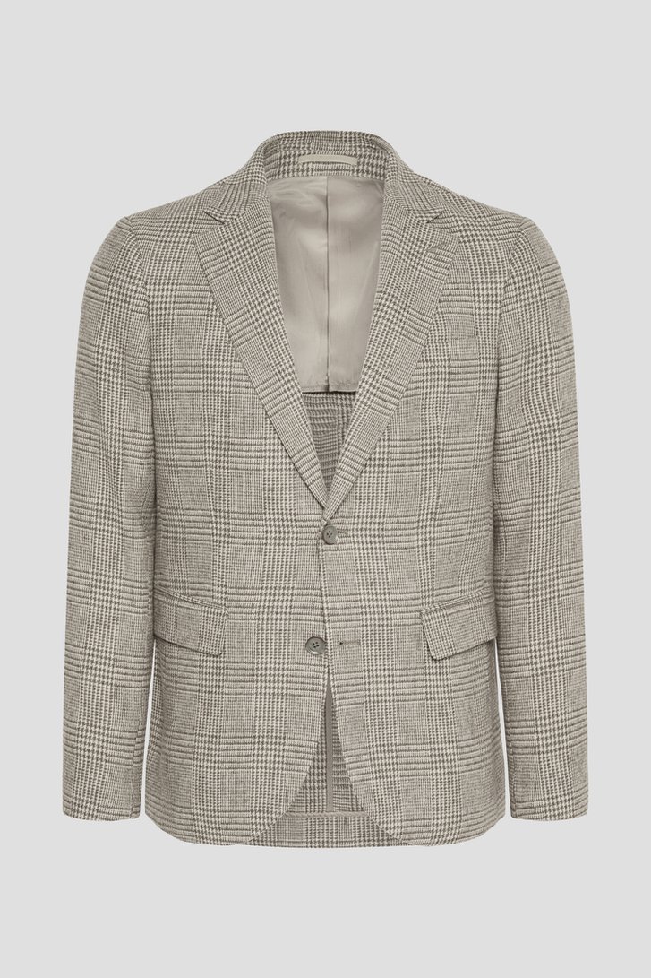 Photo produit 1 de Blazer à carreaux beige de Matinique pour Hommes