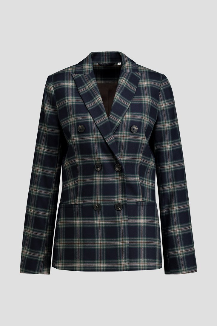 Photo produit 1 de Blazer à carreaux multicolores de AC by Annelien Coorevits pour Femmes