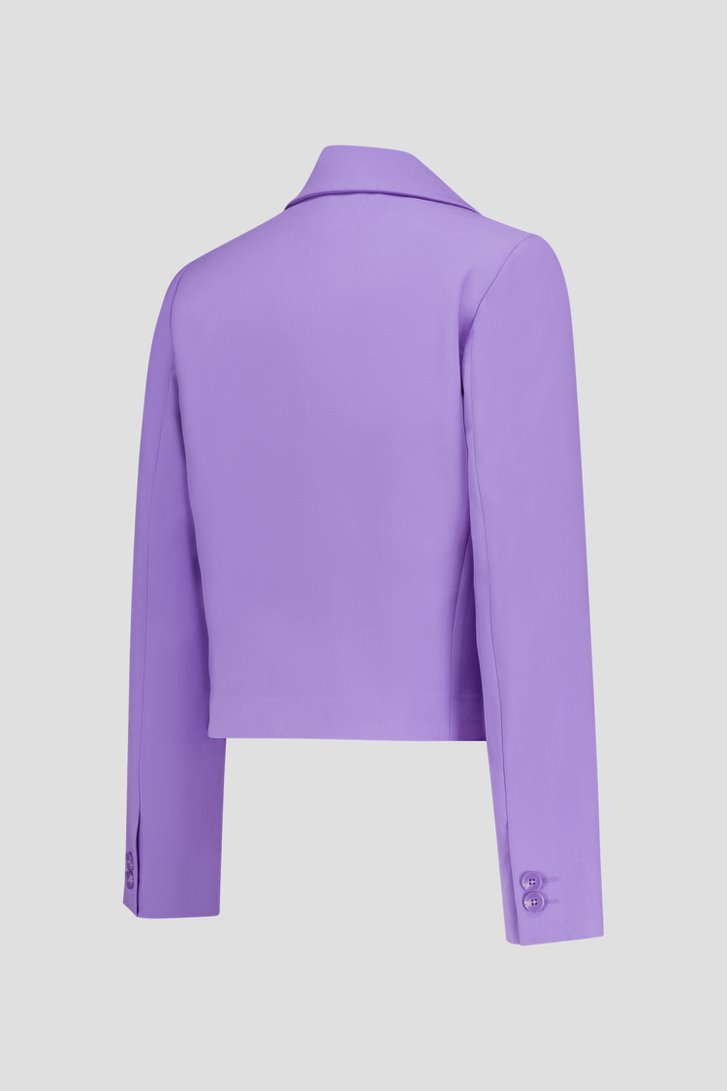 Blazer à double boutonnage violet clair de D'Auvry pour Femmes