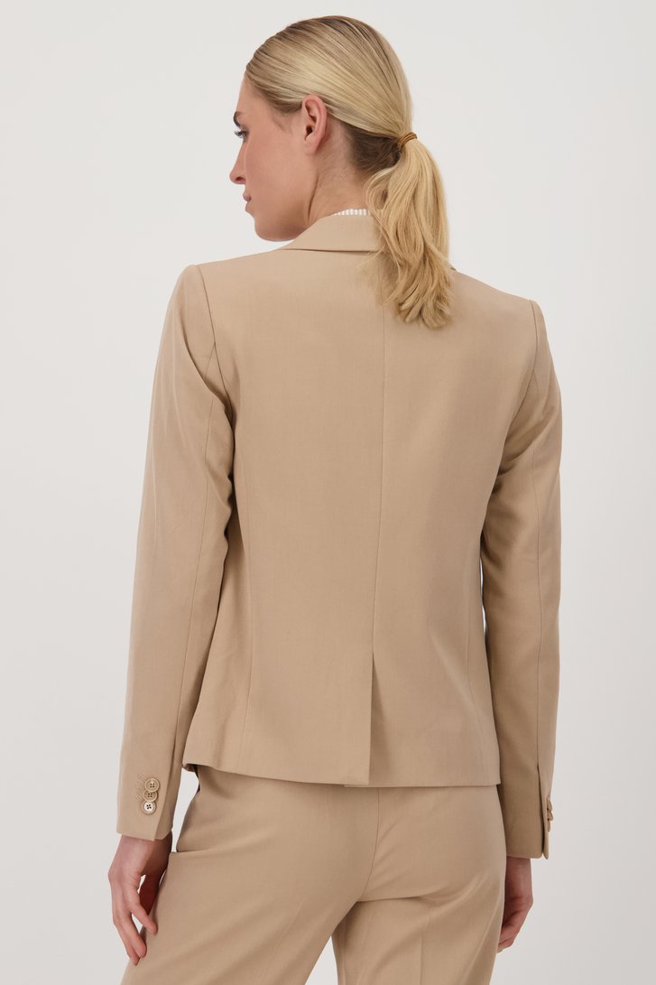 Blazer beige de Liberty Island pour Femmes