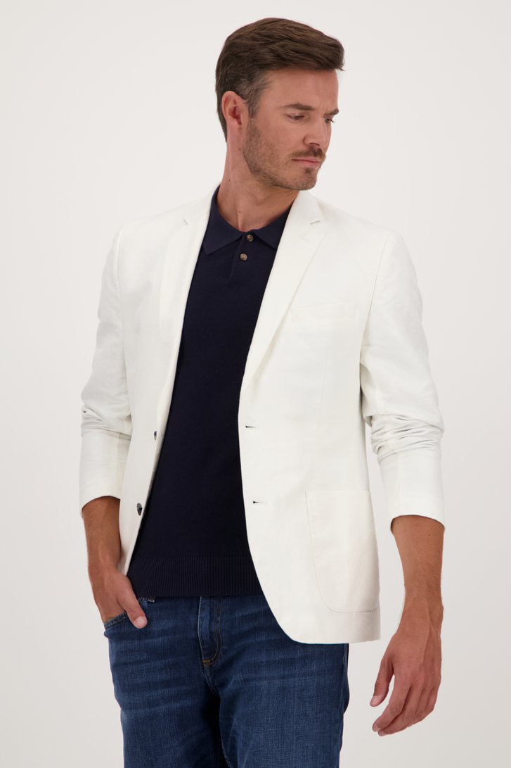 Blazer blanc - Slim fit de Upper East pour Hommes