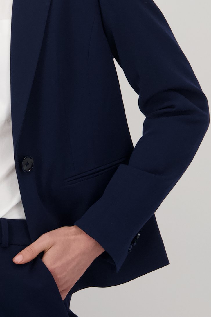 Blazer bleu foncé de Liberty Island pour Femmes