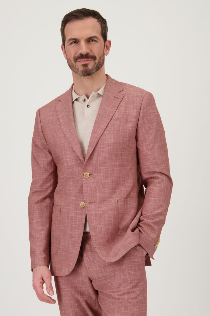 Blazer bordeaux - Slim fit de Upper East pour Hommes