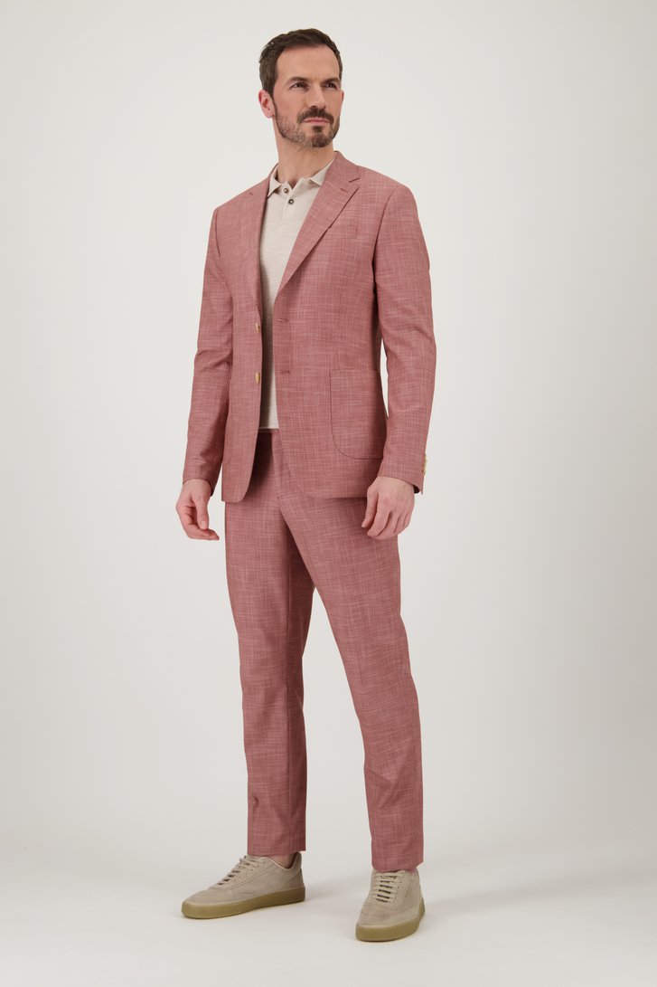 Blazer bordeaux - Slim fit de Upper East pour Hommes