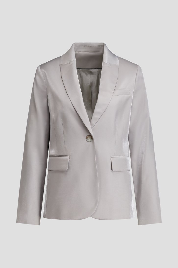 Photo produit 1 de Blazer gris argenté de D'Auvry Studio pour Femmes