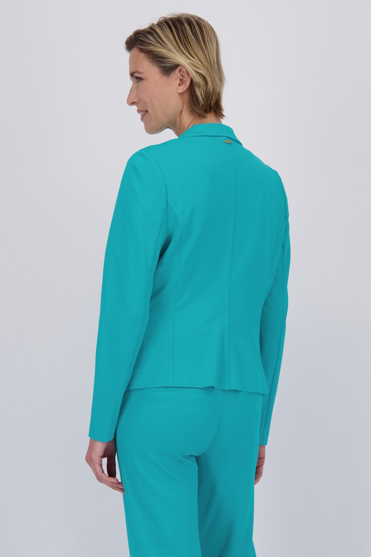 Blazer turquoise de Claude Arielle pour Femmes