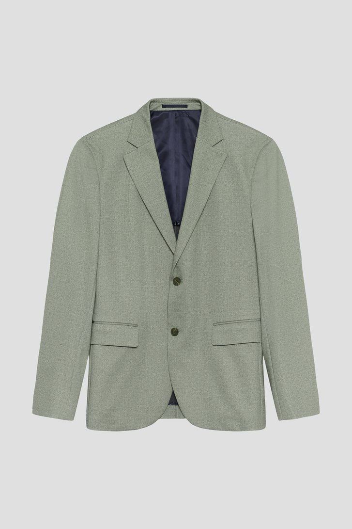Photo produit 1 de Blazer vert grisé chiné de Matinique pour Hommes
