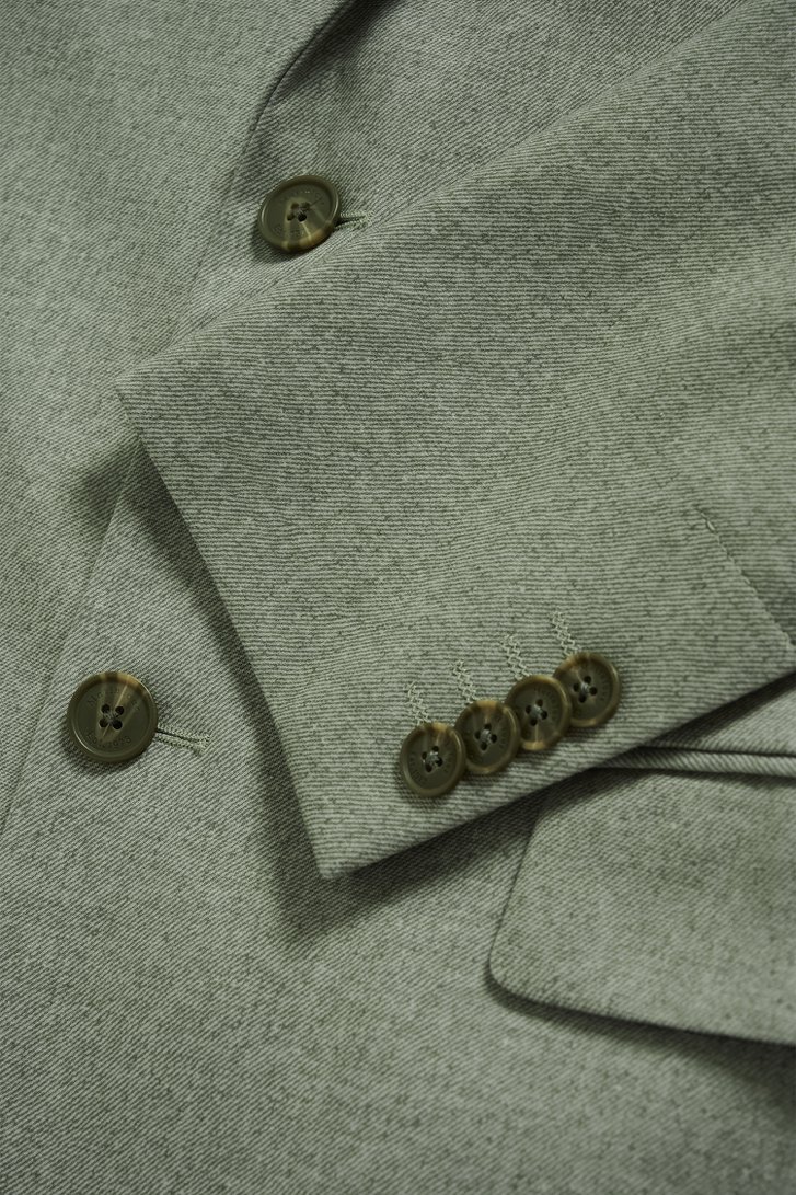 Photo produit 2 de Blazer vert grisé chiné de Matinique pour Hommes