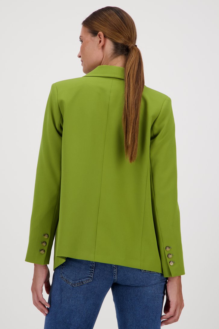 Blazer vert olive de Geisha pour Femmes
