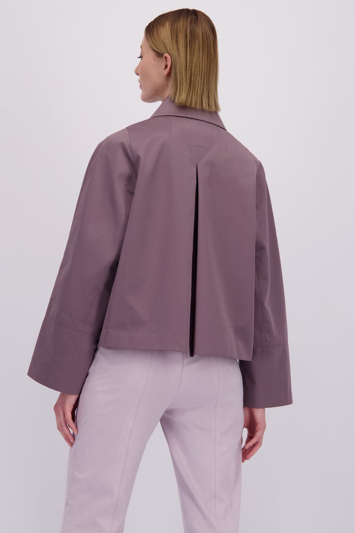 Le dos de Blazer violet de D'Auvry pour Femmes