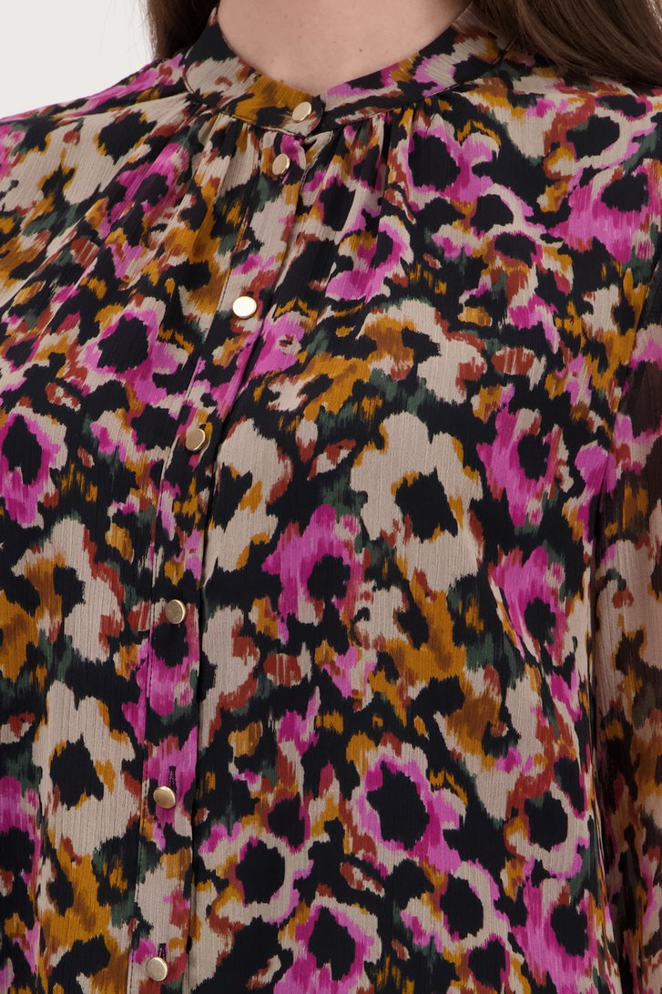 Blouse à imprimé floral coloré de More & More pour Femmes