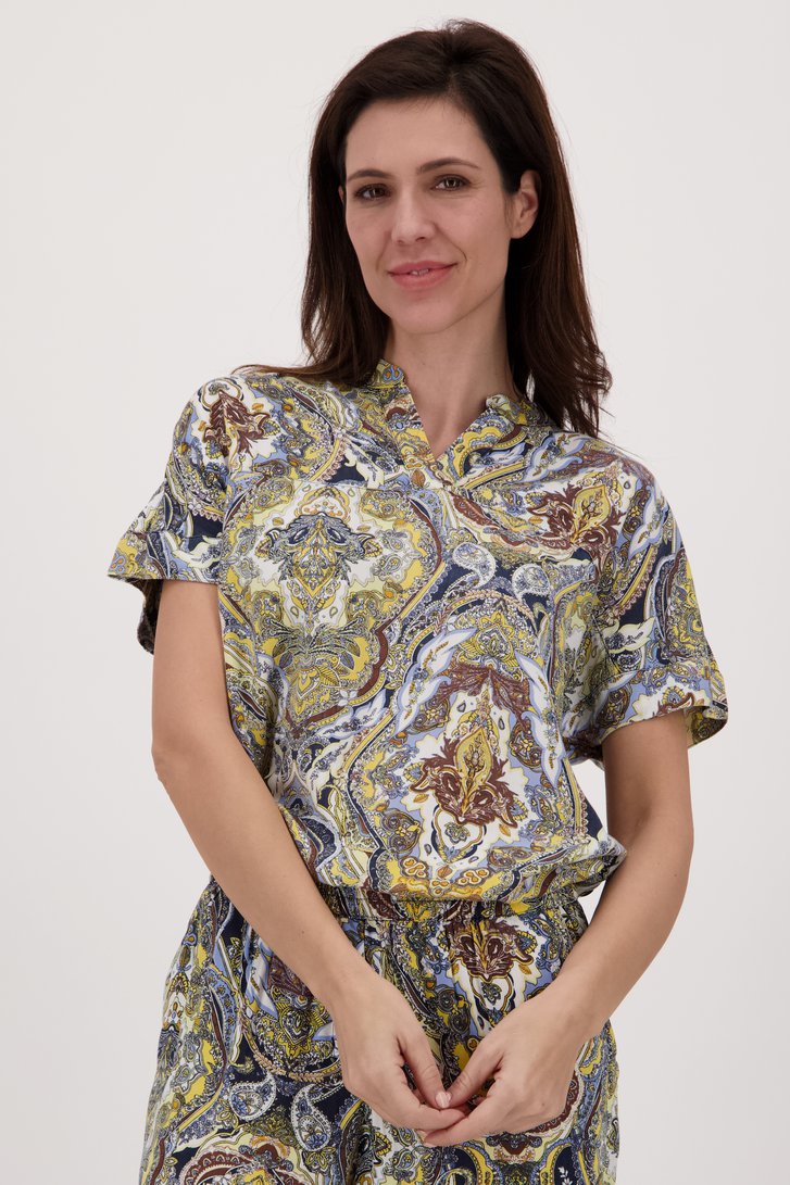 Blouse avec imprimé paisley de Claude Arielle pour Femmes