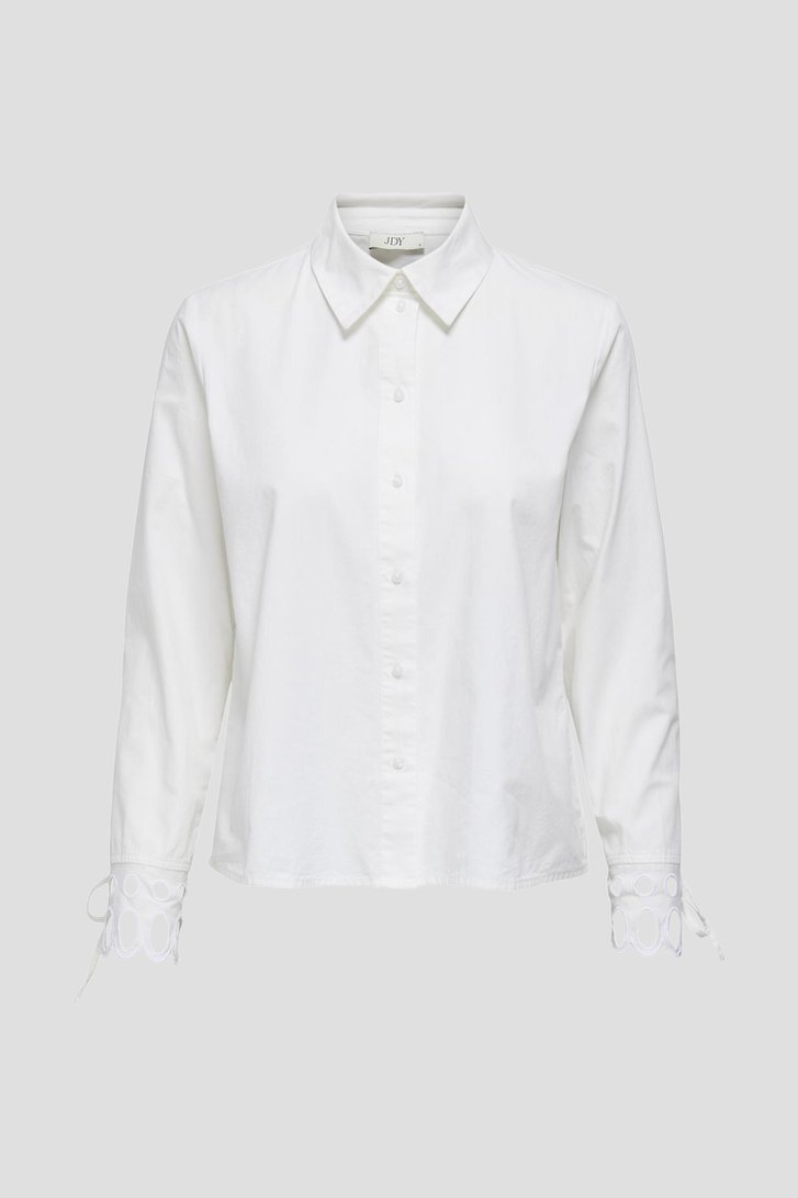 Photo produit 1 de Blouse blanche à broderie anglaise de JDY pour Femmes