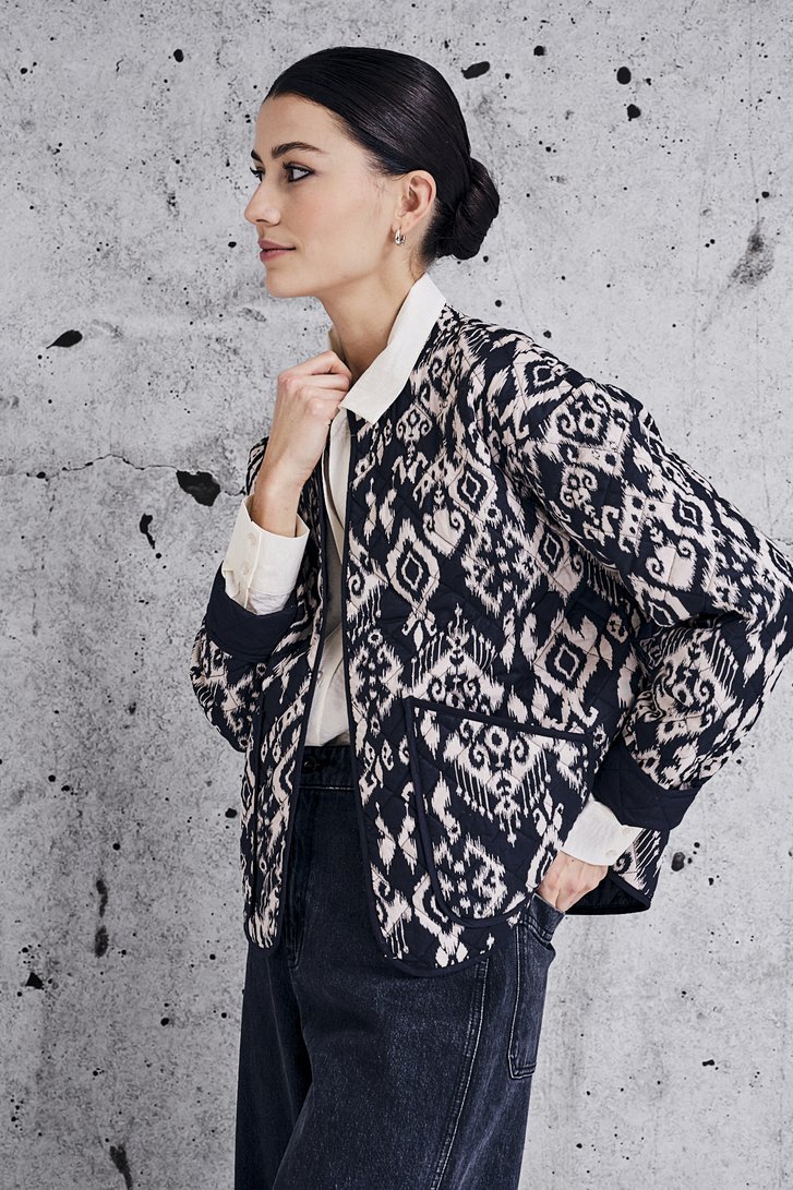 Blouse blanche avec motif ajouré floral de JDY pour Femmes