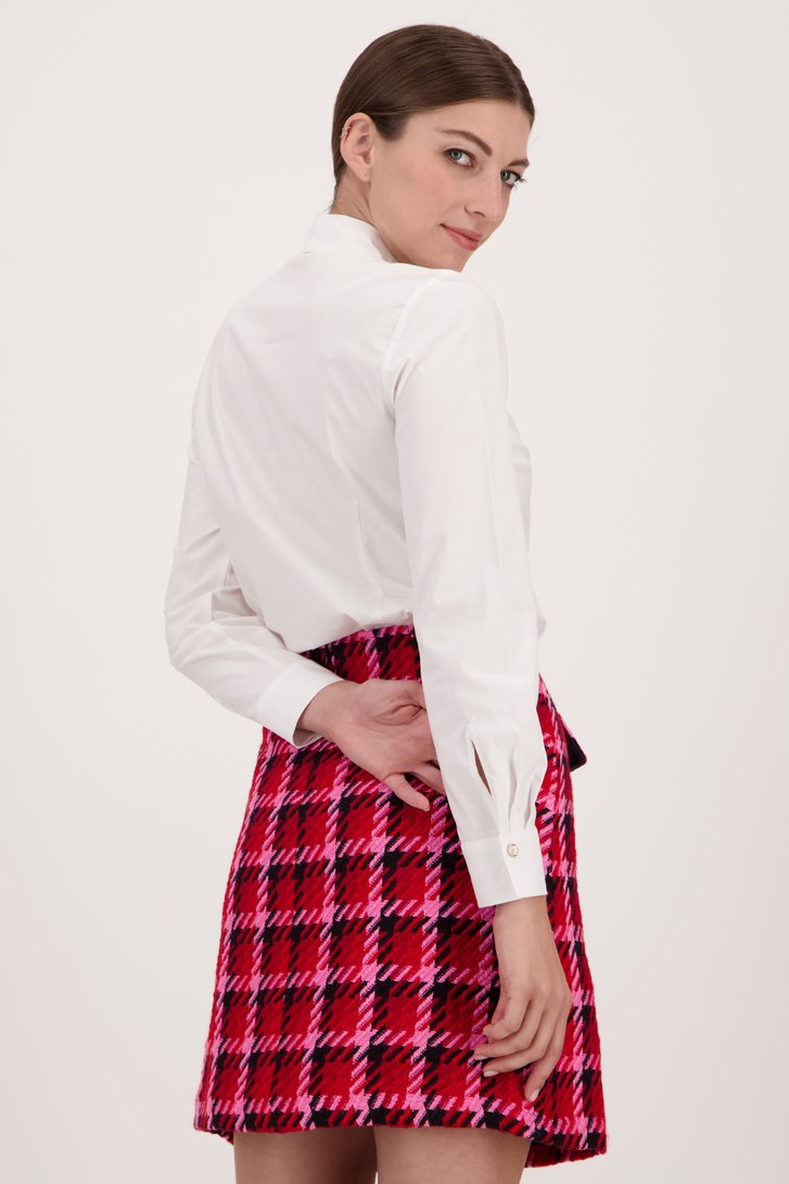 Blouse blanche avec perles de More & More pour Femmes
