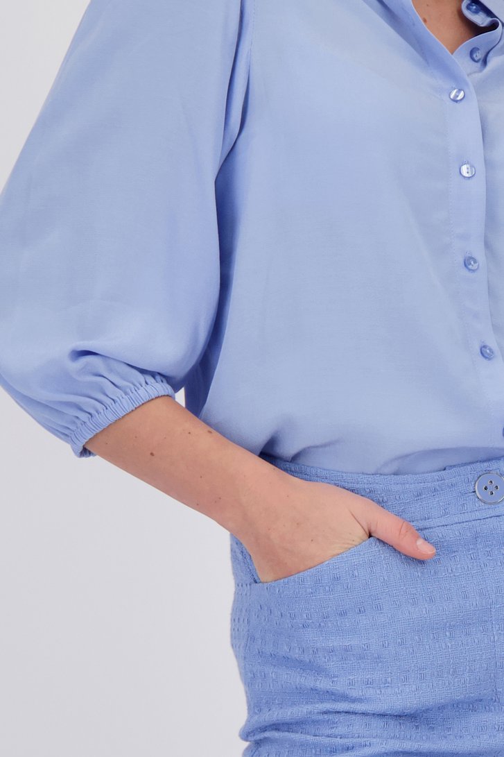 Blouse bleu clair de D'Auvry pour Femmes