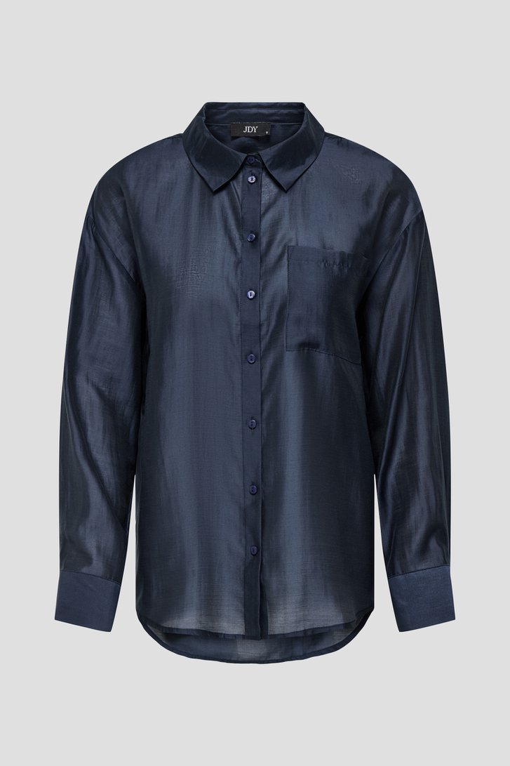 Photo produit 1 de Blouse bleue foncée de JDY pour Femmes
