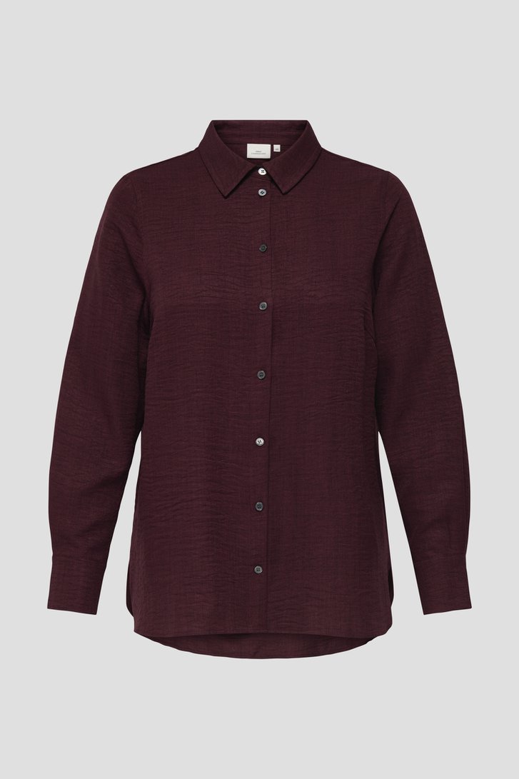Photo produit 1 de Blouse bordeaux  de ONLY Carmakoma pour Femmes
