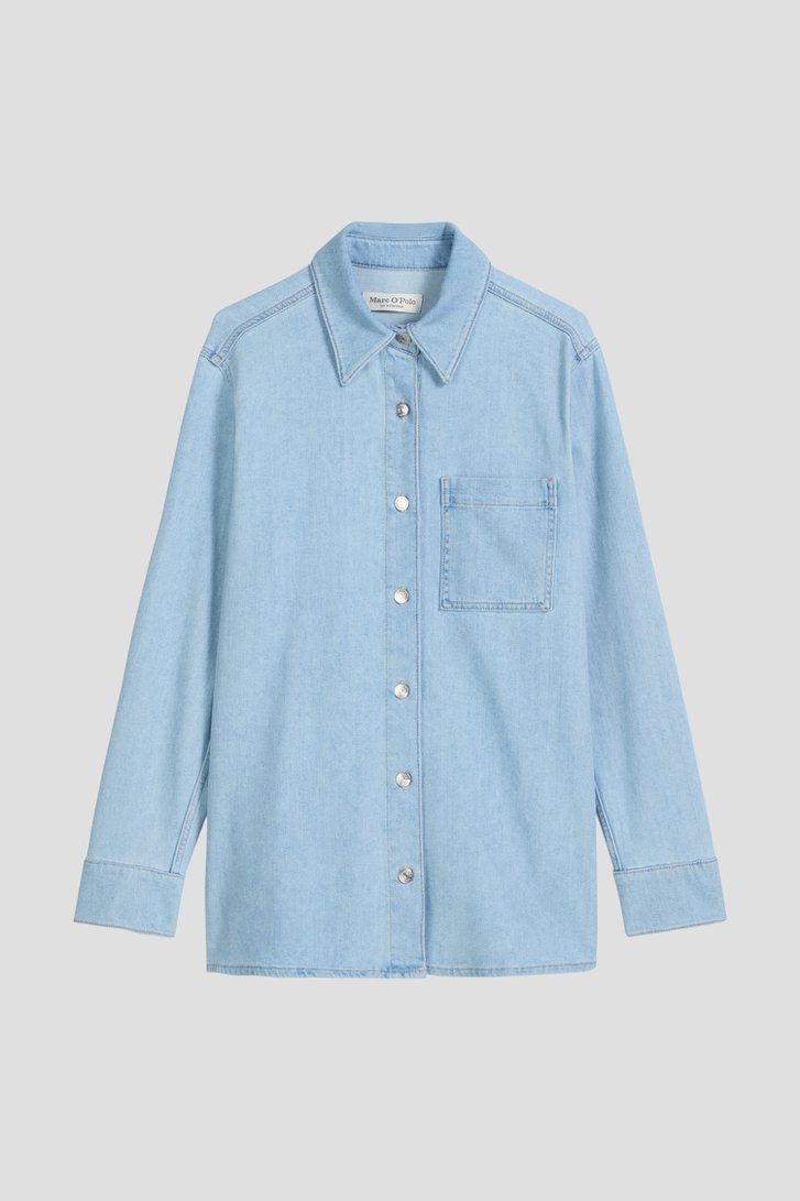 Photo produit 1 de Blouse en denim bleu clair  de Marc O'Polo pour Femmes