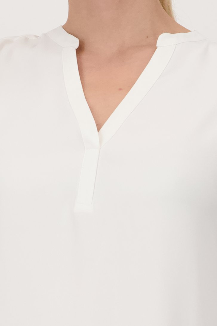 Blouse fine ecru de Liberty Island pour Femmes
