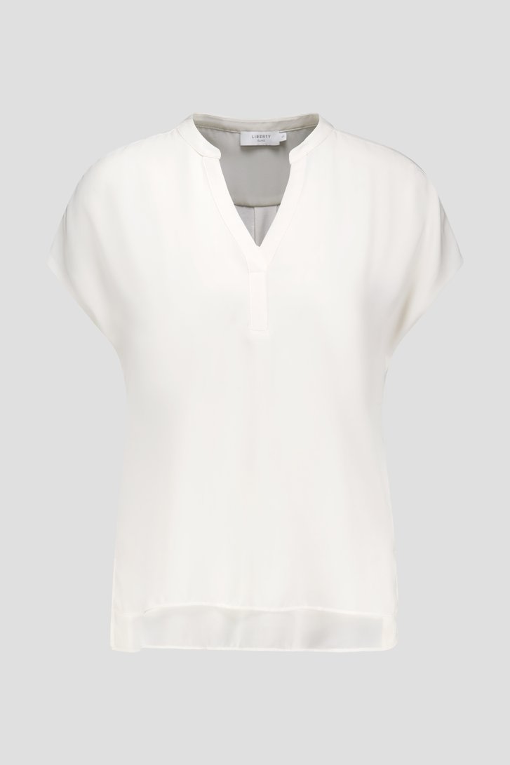 Blouse fine ecru de Liberty Island pour Femmes