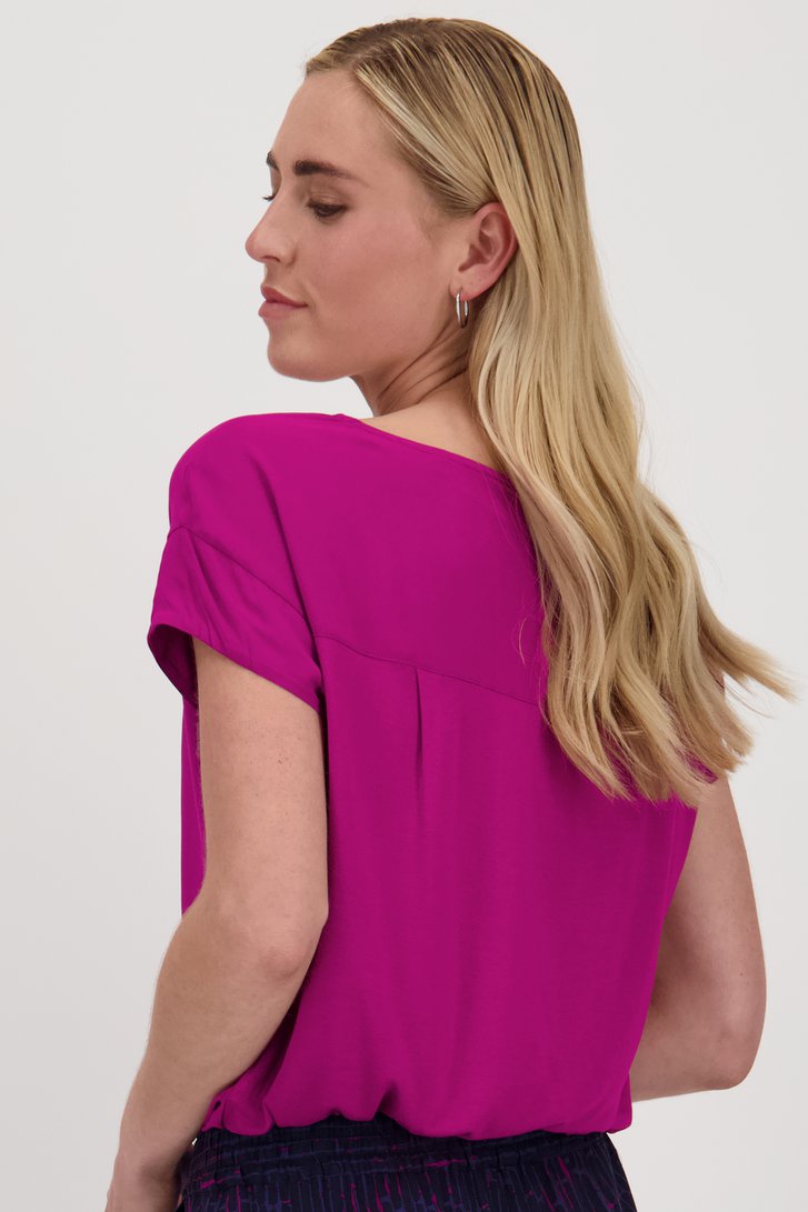 Blouse fine, rose foncé de Opus pour Femmes