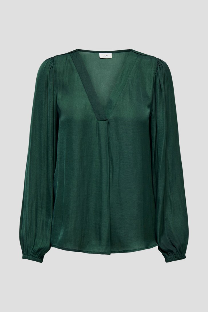 Blouse fine vert foncé de JDY pour Femmes