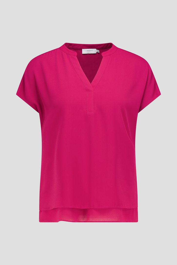 Photo produit 1 de Blouse fine violet foncé de Liberty Island pour Femmes