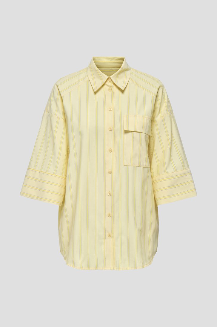Photo produit 1 de Blouse jaune à manches 3/4 de JDY pour Femmes