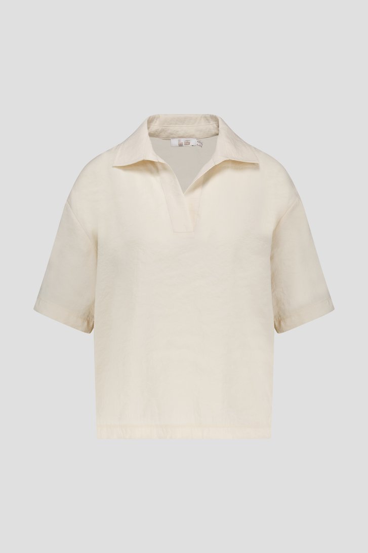 Photo produit 1 de Blouse jaune clair à manches courtes de Liberty Loving nature pour Femmes