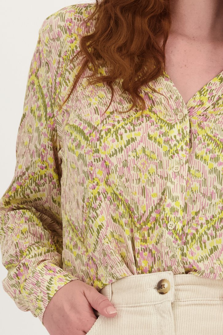 Blouse met fijne print van Liberty Loving nature voor Dames