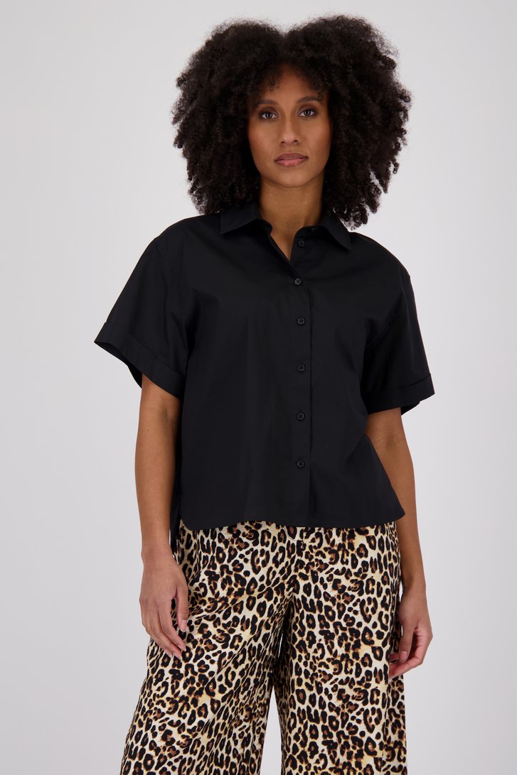 Blouse noire de Louise pour Femmes
