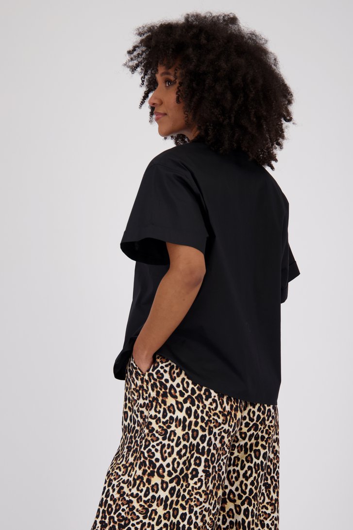 Blouse noire de Louise pour Femmes