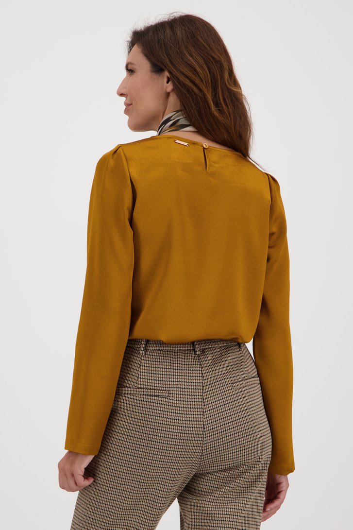 Blouse or foncé de Claude Arielle pour Femmes