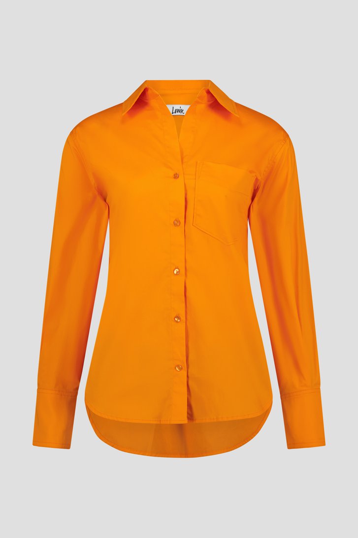 Blouse orange de Louise pour Femmes