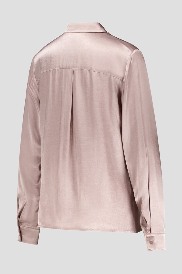 Blouse rose brillante de D'Auvry pour Femmes