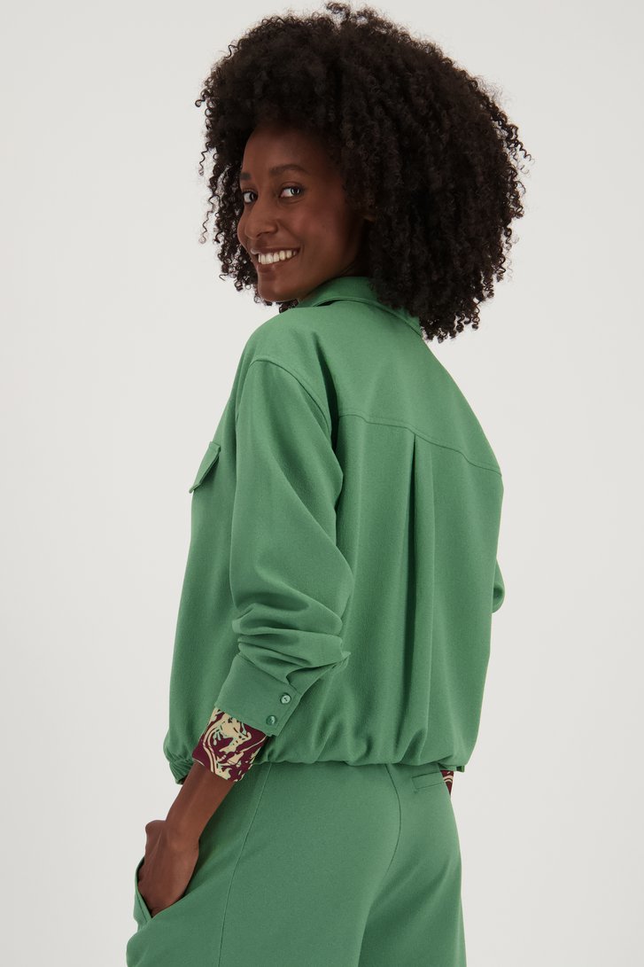 Blouse vert clair de Louise pour Femmes