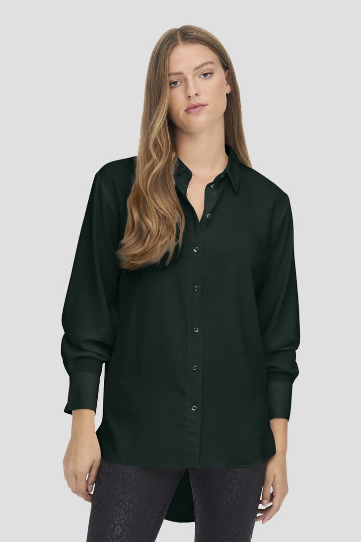 Blouse verte à manches longues de JDY pour Femmes