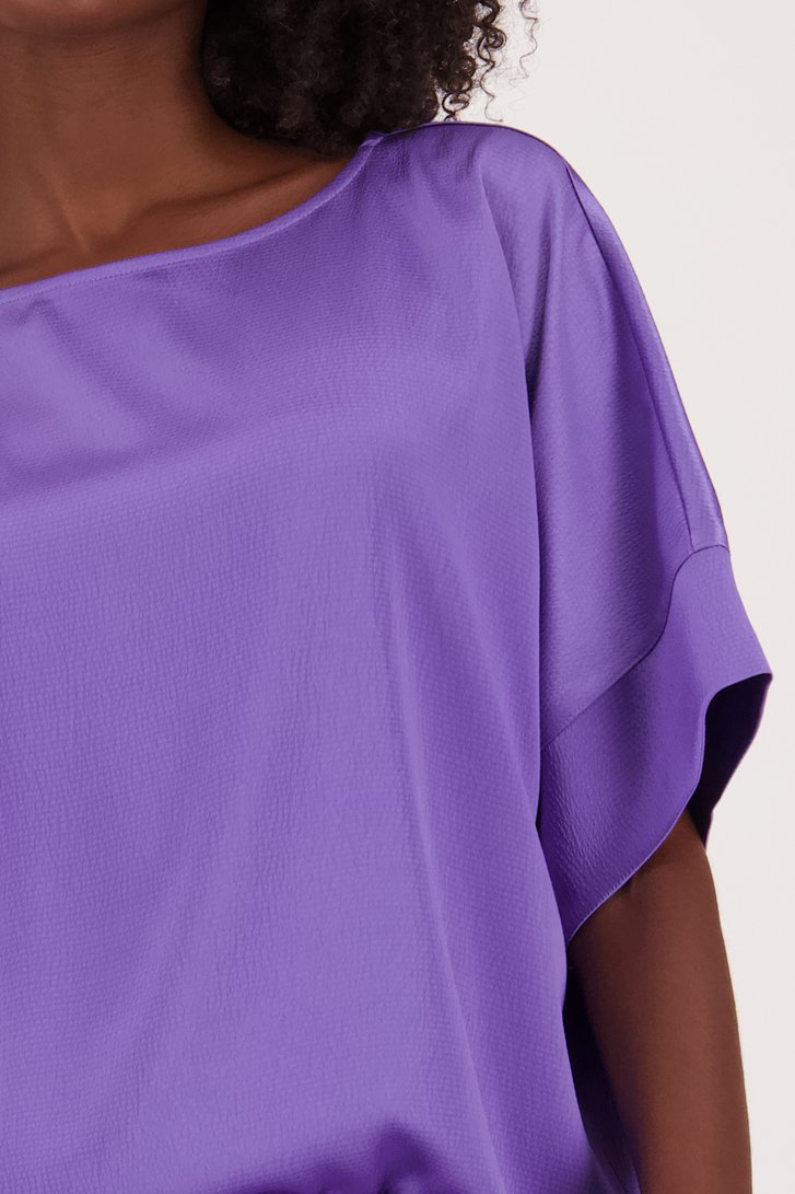 Blouse violette de Louise pour Femmes