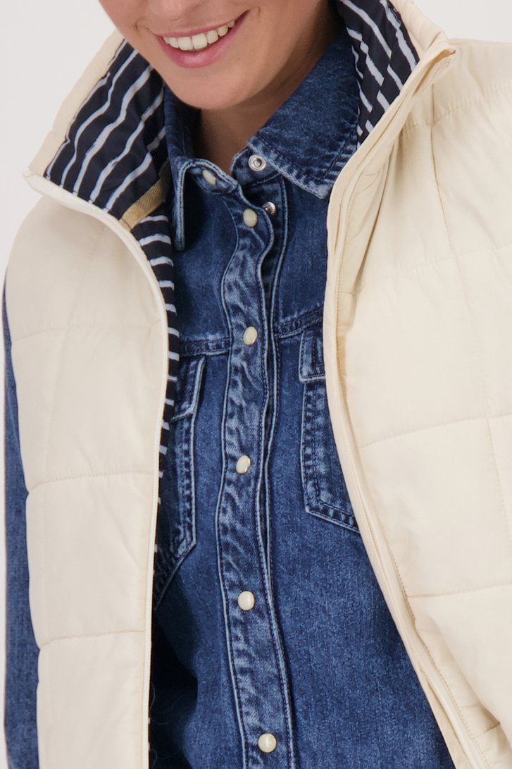 Bodywarmer matelassé beige clair de Regatta pour Femmes